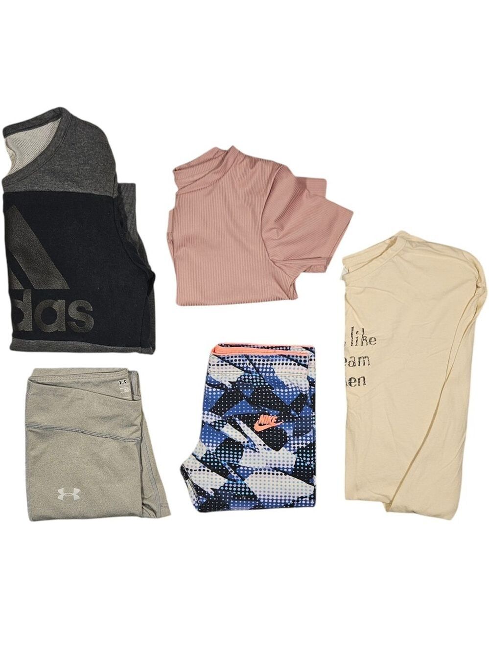 Girls Athletic & Loungewear Bundle YLG 13-14 Adidas, Nike, Under Armour, Zara
